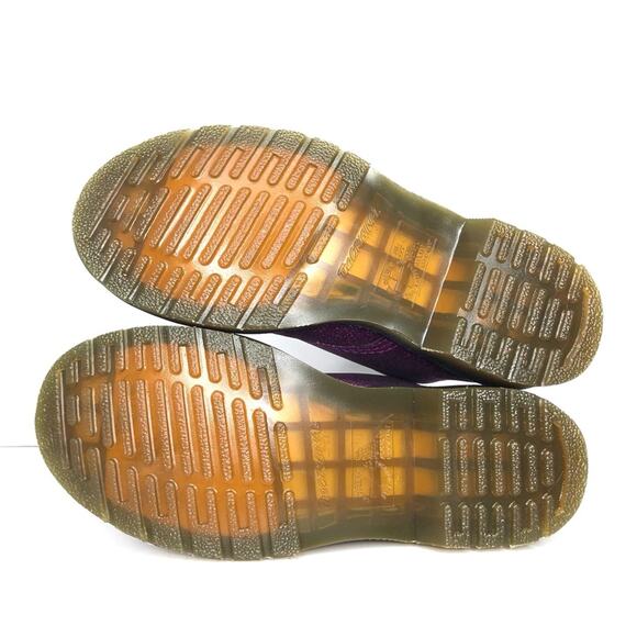 NIB Dr Martens Purple Glitter 1460 Pascal Ankle Boots Women’s 6 Shoes - Picture 12 of 13